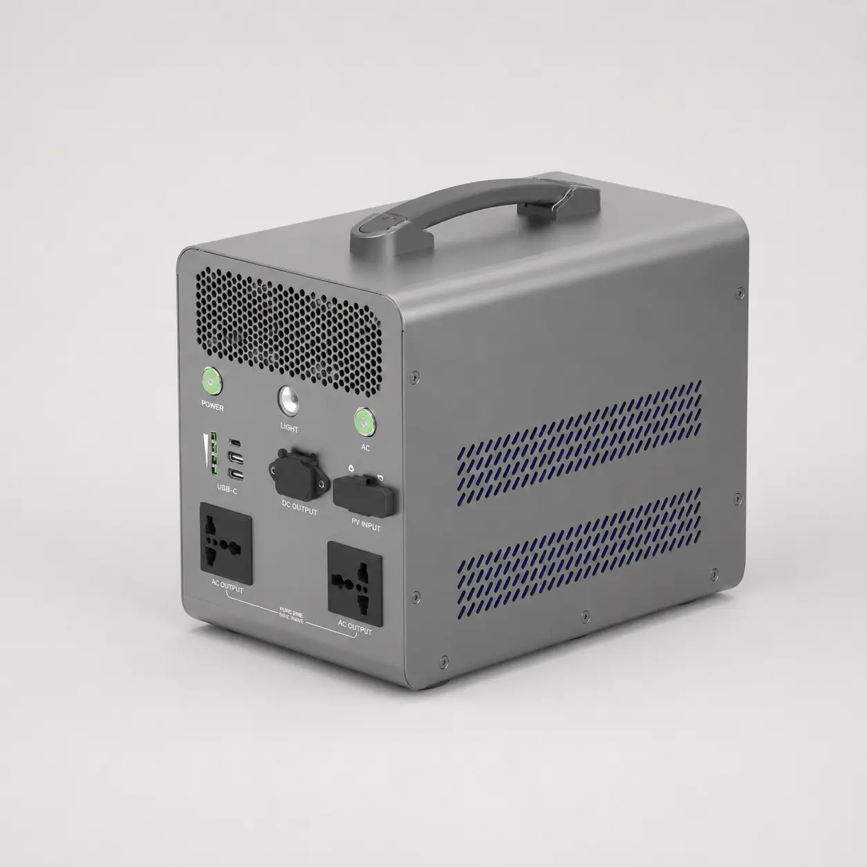 Prenosna LiFePO4 elektrarna-{1}}vse v enem